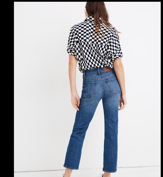 Madewell Denim - Madewell high rise classic boyfriend jeans